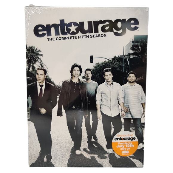 Entourage The Complete Fifth Season DVD 2009 Kevin Connolly Drama NEW SEALED - Picture 1 of 7